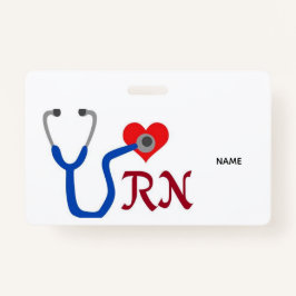 RN Name Badge Ausweis