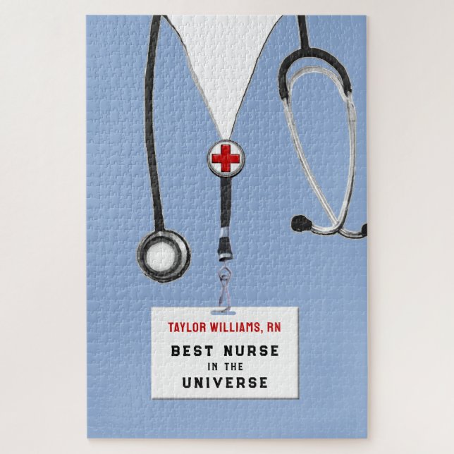 RN Nurse Gift Jigsaw Puzzle (Vertikal)