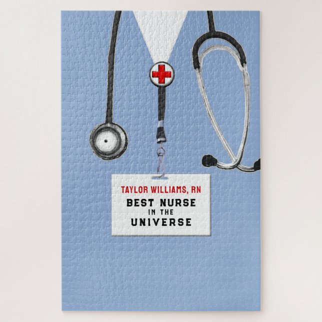 RN Nurse Gift Jigsaw Puzzle (Vertikal)