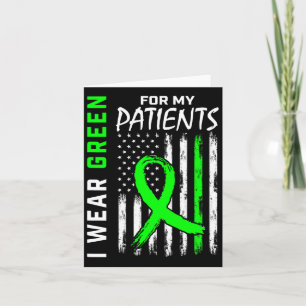 rn Nurse Green für meine Patienten Niereninsuffizi Karte