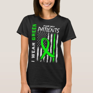 rn Nurse Green für meine Patienten Niereninsuffizi T-Shirt