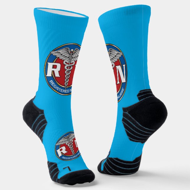 RN Nurse Socken (Gewinkelt)