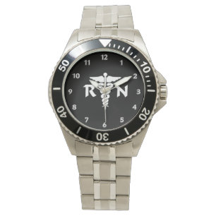 RN Nurses Medical Symbol Armbanduhr