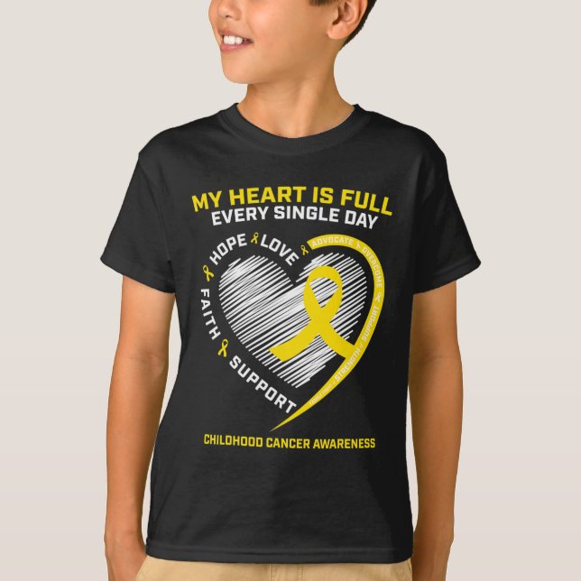 RN Pädiatrischer Onkologe Kinderkrebs T-Shirt (Vorderseite)