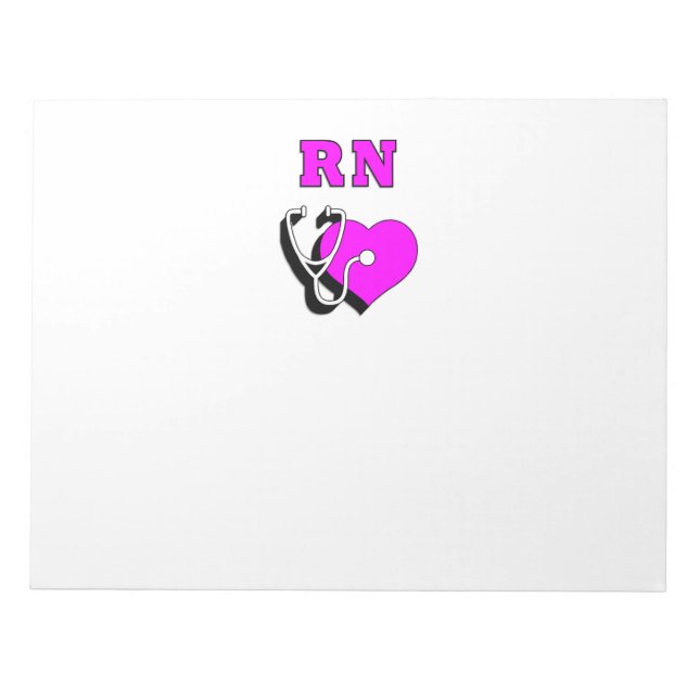 RN Pflege Notizblock (Vorderseite)