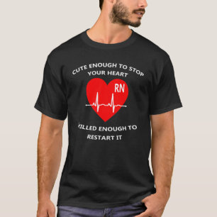 RN registrierte Krankenschwester Niedlich genug, u T-Shirt