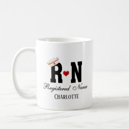 RN registrierte Nurse Coffee Tasse