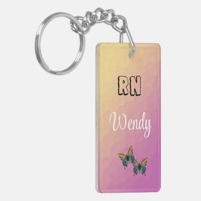 RN Wendy Name Schlüsselkette Schlüsselanhänger (Vorderseite links)