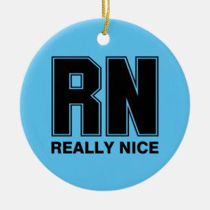 RN Wirklich Nice Keramik Ornament