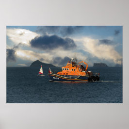 RNLI Lifeboat Torbay Poster