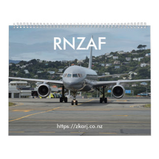 RNZAF - Calendrier (mois de grande, 2 pages) de