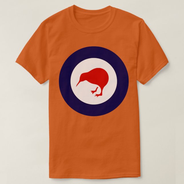 RNZAF Royal Neuseeland Roundel T-Shirt (Design vorne)