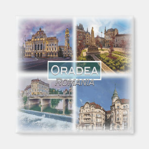 RO0013 Europa, Rumänien, Oradea, Kühlschrank Magnet