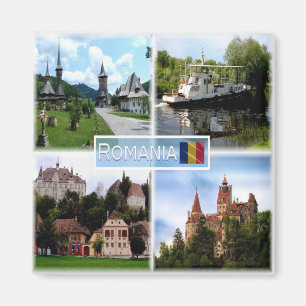 RO003 RUMÄNIEN, Europa, Kühlschrank Magnet