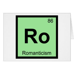 Ro - Romantik Philosophie Chemie Symbol
