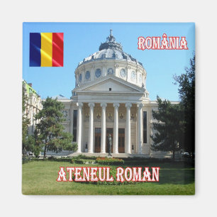 RO - Rumänien - Flagge Magnet