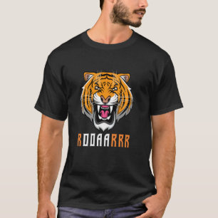 Roaaarrr Wildtier Tier Süße Tiger Große Katzen T-Shirt