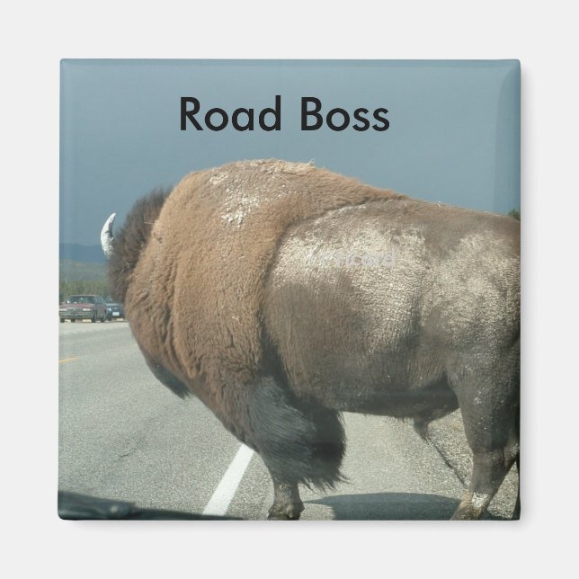 Road Boss Magnet (Vorne)