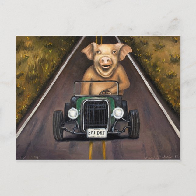 Road Hog Postkarte (Vorderseite)