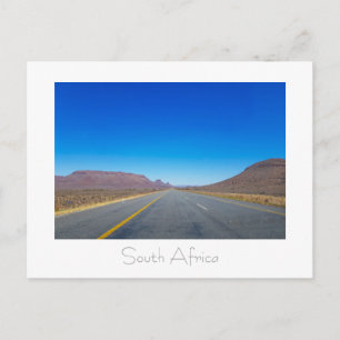 Road Horizon Voir Afrique du Sud SA Carte postale