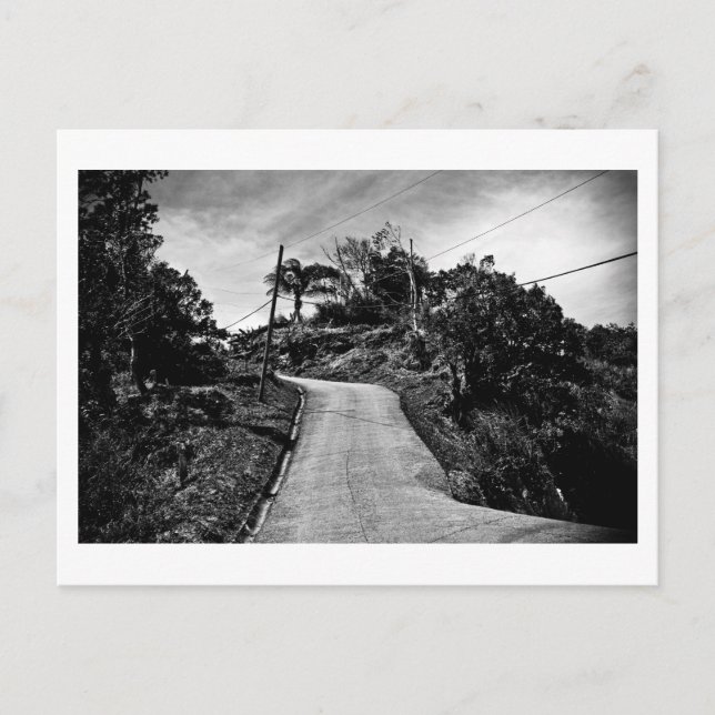 Road Postkarte (Vorderseite)
