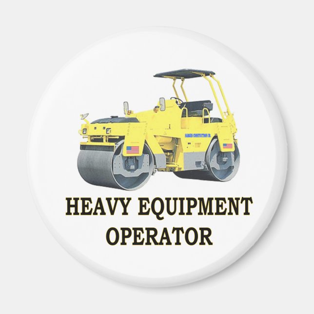 ROAD ROLLER MAGNET (Vorne)