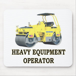 ROAD ROLLER MOUSEPAD