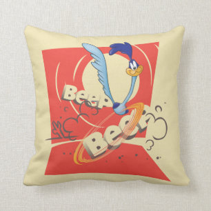 ROAD RUNNER™ BEEP BEEP!™ Sonnenuntergang-Grafik Kissen