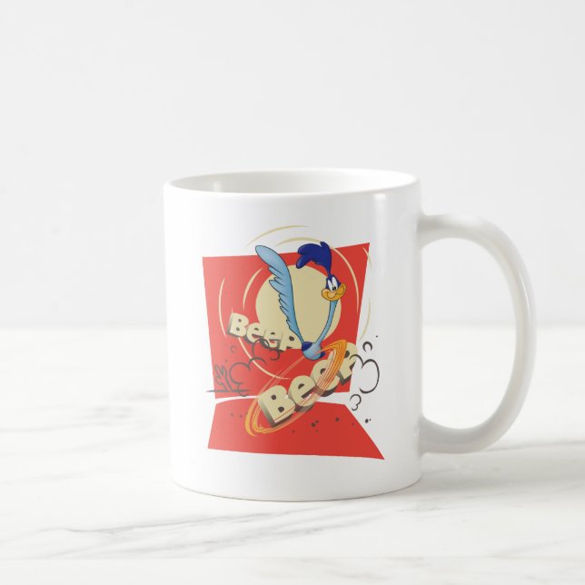 ROAD RUNNER™ BEEP BEEP!™ Sunset Graphic Kaffeetasse (Rechts)