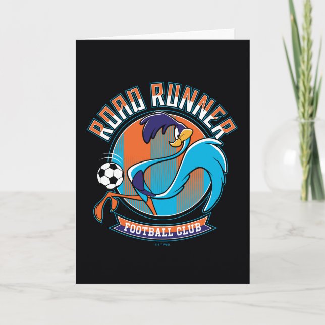 ROAD RUNNER™ Football Club Badge Karte (Vorderseite)