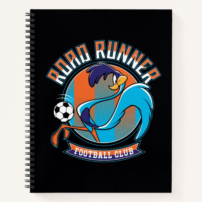 ROAD RUNNER™ Football Club Badge Notizbuch (Vorderseite)