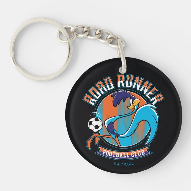 ROAD RUNNER™ Football Club Badge Schlüsselanhänger (Vorderseite)