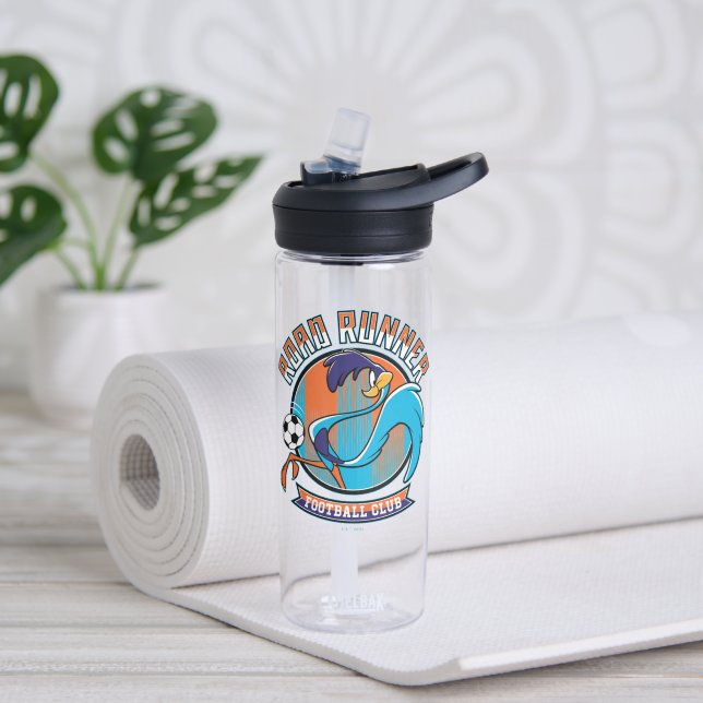 ROAD RUNNER™ Football Club Badge Trinkflasche (Yoga)