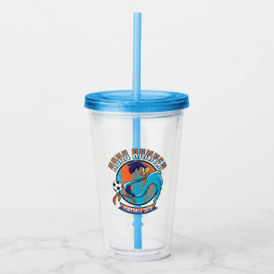 ROAD RUNNER™ Fußballclub-Abzeichen Acryltrinkbecher