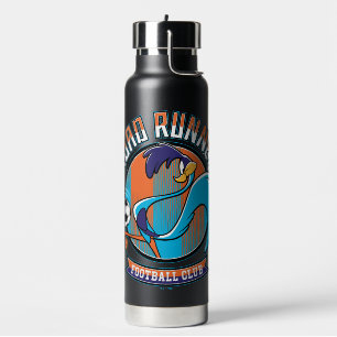 ROAD RUNNER™ Fußballclub-Wappen Trinkflasche