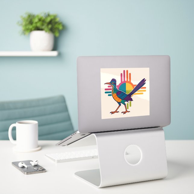 Road Runner NM  Aufkleber (Laptop auf Schreibtisch)