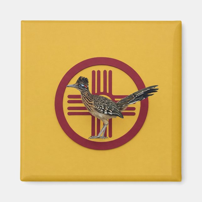 Road Runner of New Mexico  Magnet (Vorne)