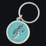 ROAD RUNNER™ REEP BEEP BEEP™™ Halftone Schlüsselanhänger<br><div class="desc">Karo in diesem Vintagen ROAD RUNNER™ Halbtondesign mit dem Aufdruck "BEEP BEEP!".</div>