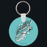 ROAD RUNNER™ REEP BEEP BEEP™™ Halftone Schlüsselanhänger<br><div class="desc">Karo in diesem Vintagen ROAD RUNNER™ Halbtondesign mit dem Aufdruck "BEEP BEEP!".</div>