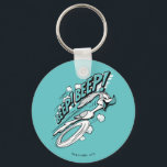ROAD RUNNER™ REEP BEEP BEEP™™ Halftone Schlüsselanhänger<br><div class="desc">Karo in diesem Vintagen ROAD RUNNER™ Halbtondesign mit dem Aufdruck "BEEP BEEP!".</div>