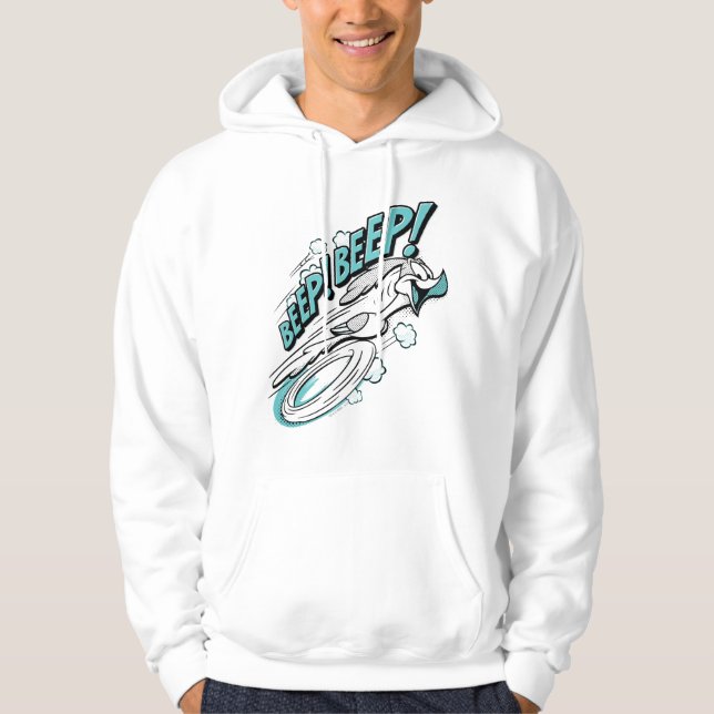 ROAD RUNNER™ REEP BEEP!™ Halftone Hoodie (Vorderseite)