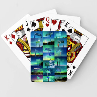 "Road Signs's Kittson Landkreis" Spielkarten