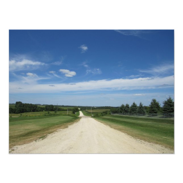 "Road to Valley Grove" Fotodruck (Vorne)