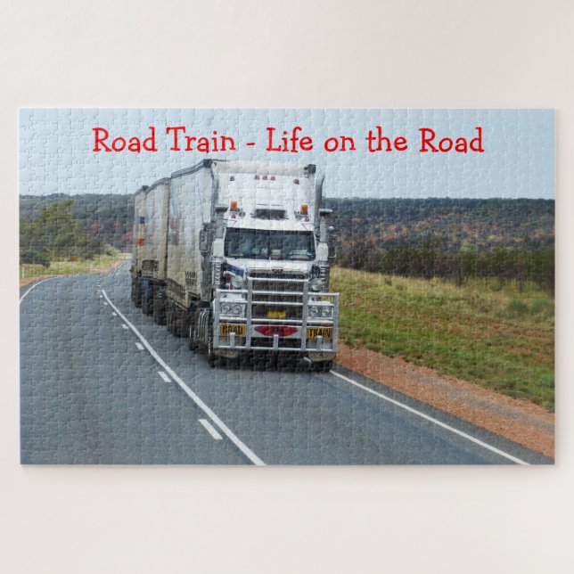 Road Train Life on the Road Truck (Horizontal)