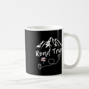 Road Trip 2025 Familienurlaub passende Gruppe Squa Kaffeetasse