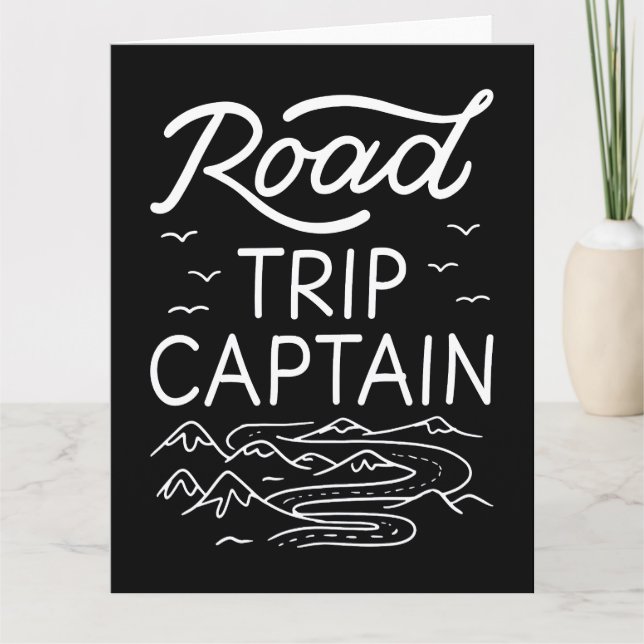 Road Trip Captain I Karte (Vorderseite)