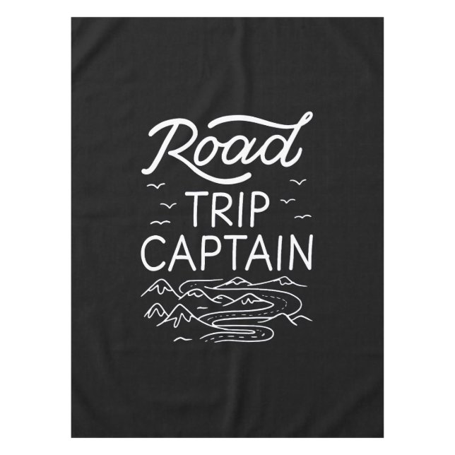 Road Trip Captain I Tischdecke (Vorderseite)