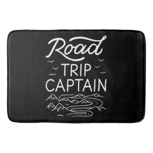 Road Trip Captain I - Wohnmobil-Pilot Camping-Urla Badematte