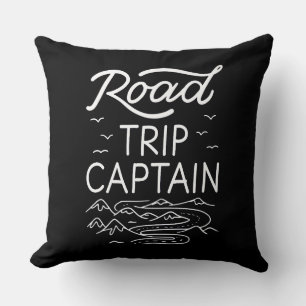 Road Trip Captain I - Wohnmobil-Pilot Camping-Urla Kissen