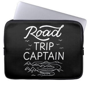 Road Trip Captain I - Wohnmobil-Pilot Camping-Urla Laptopschutzhülle